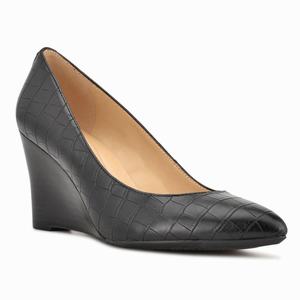 Nine West Cal 9x9 Pumps - Black - Ireland (YF6352180)